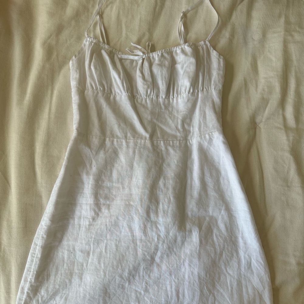 Aritzia linen dress